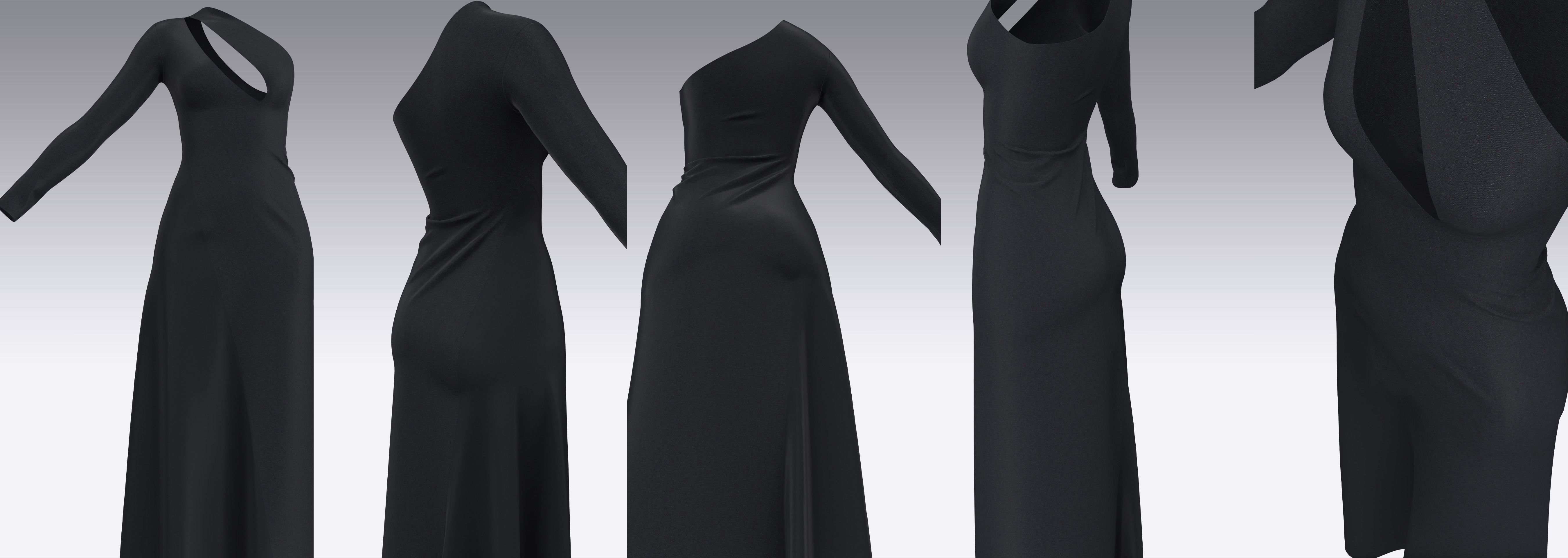 Dress Outfits MD CLO 3D ZPRJ ZPAC project files 3D model_35