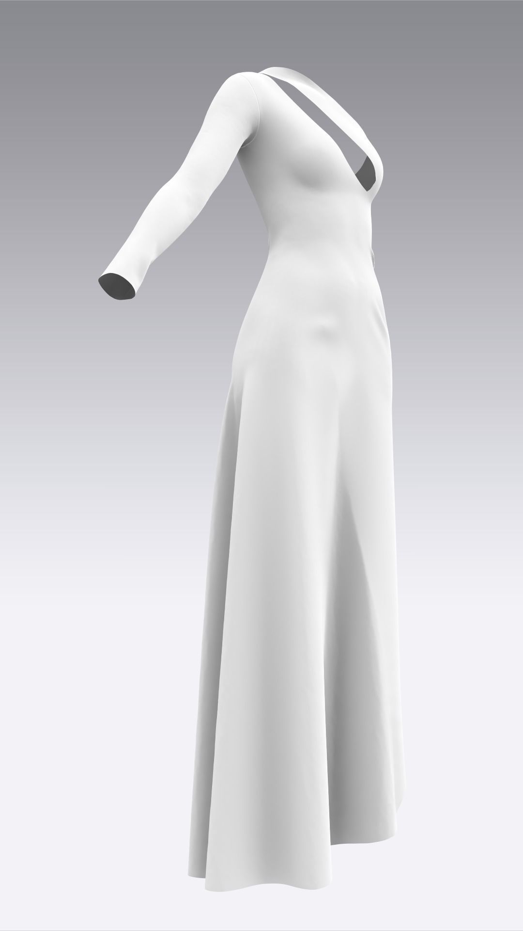 Dress Outfits MD CLO 3D ZPRJ ZPAC project files 3D model_11