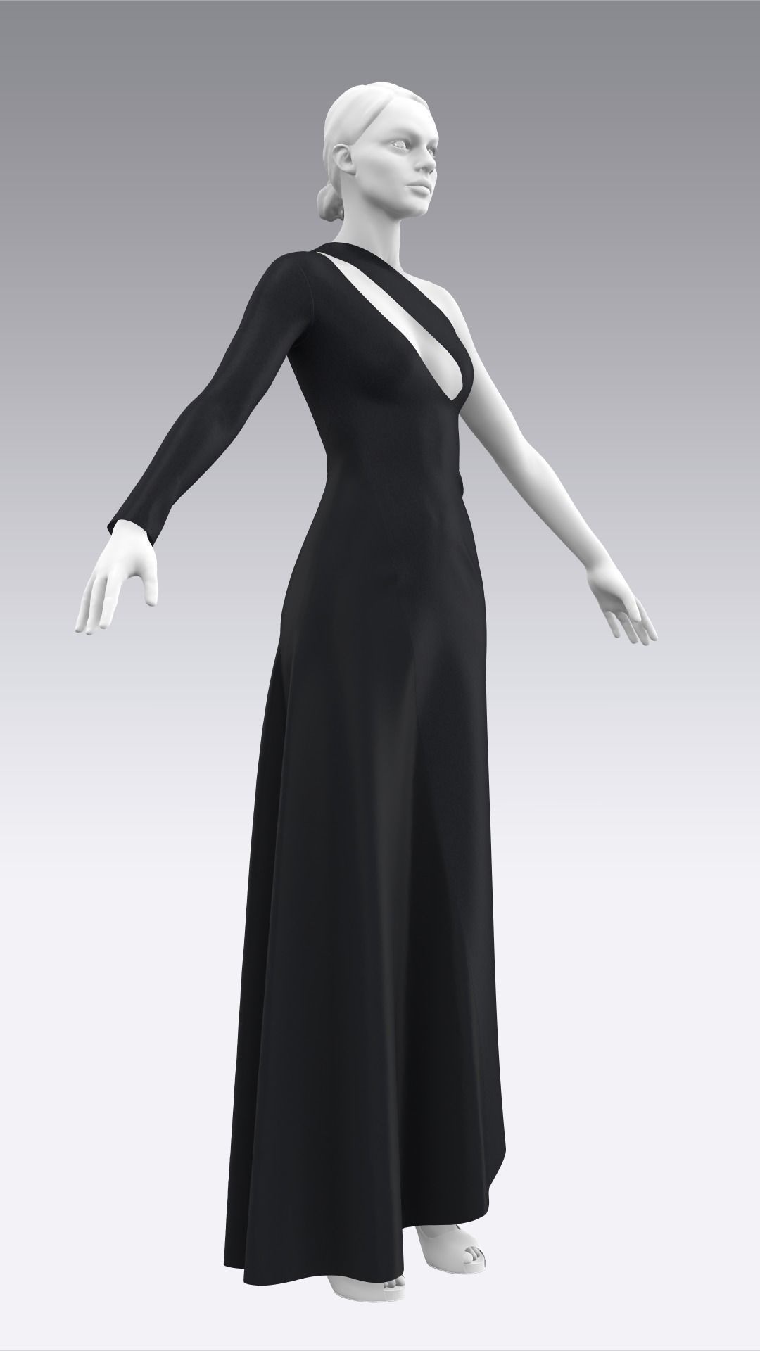 Dress Outfits MD CLO 3D ZPRJ ZPAC project files 3D model_29