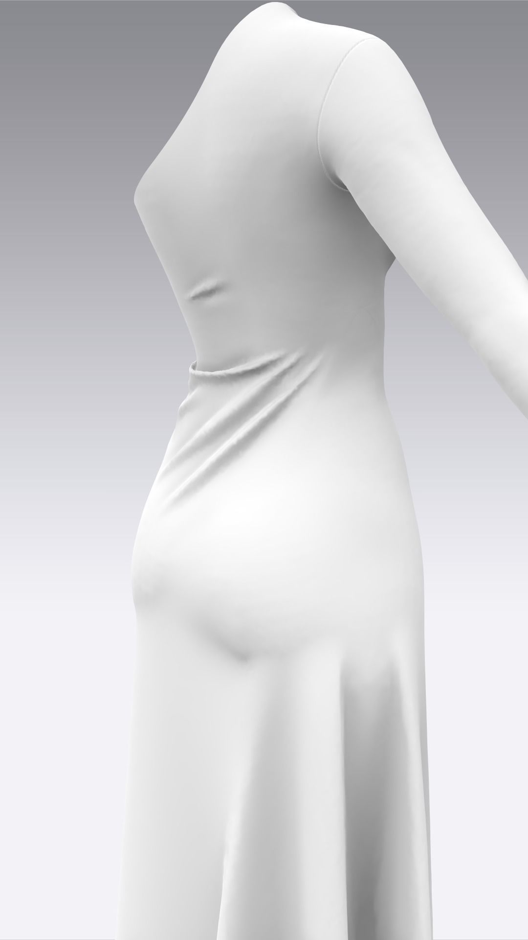 Dress Outfits MD CLO 3D ZPRJ ZPAC project files 3D model_17