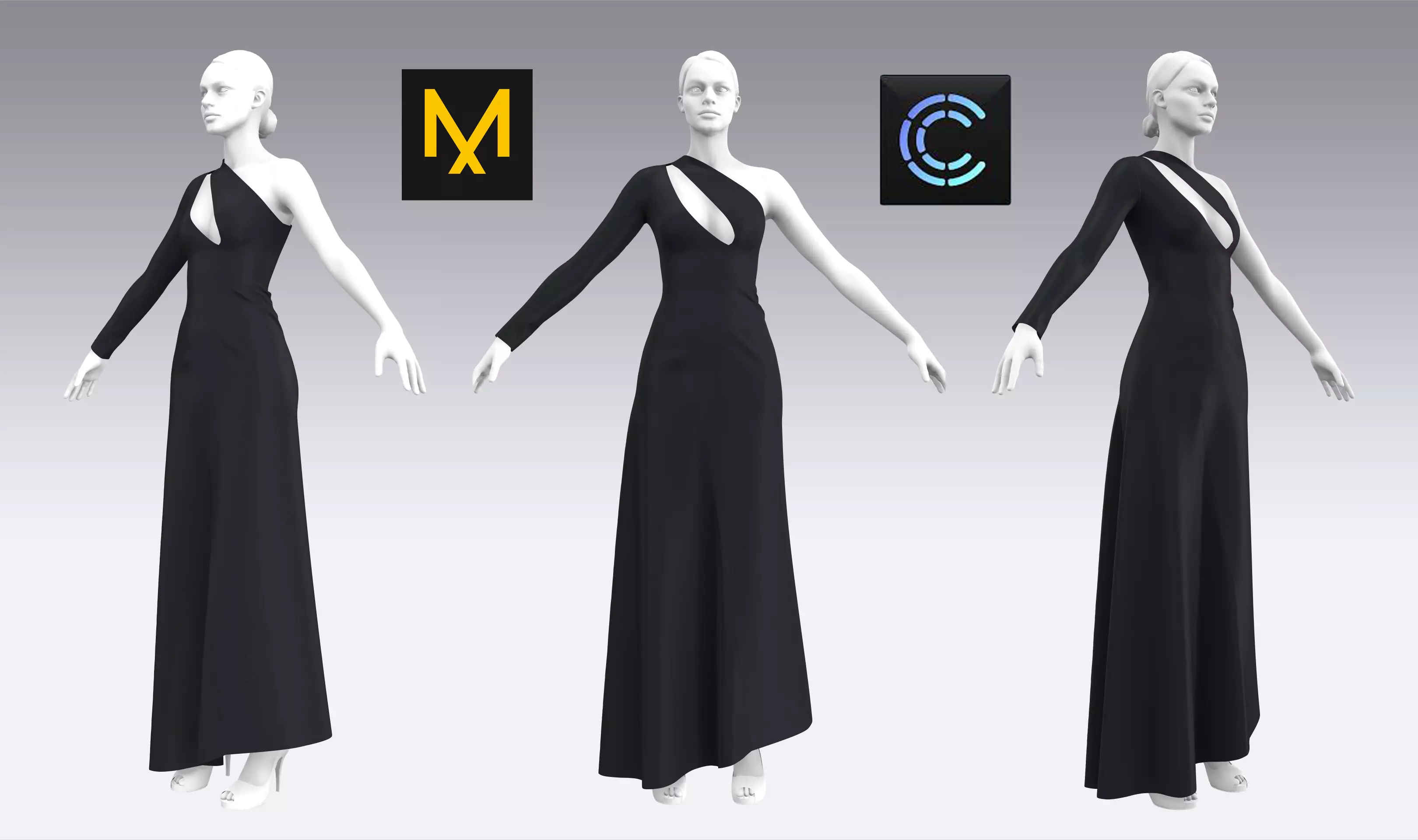 Dress Outfits MD CLO 3D ZPRJ ZPAC project files 3D model_0