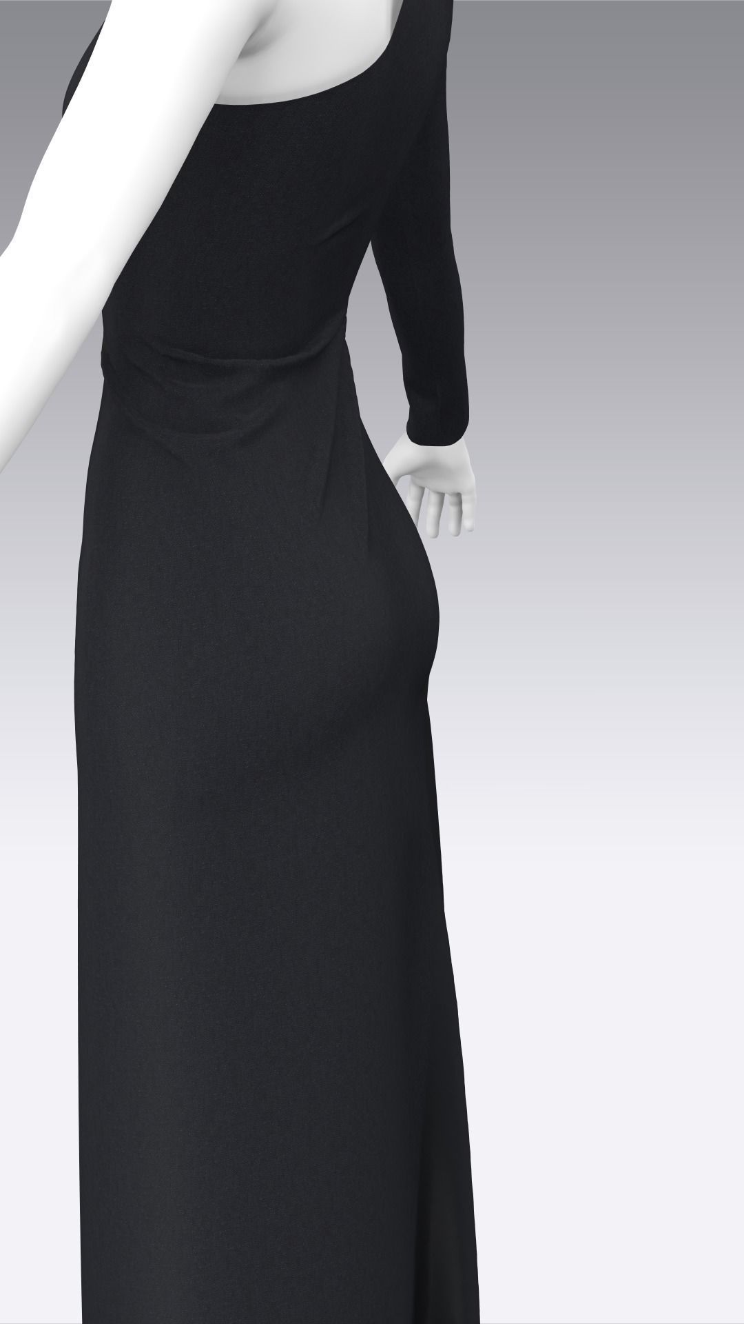 Dress Outfits MD CLO 3D ZPRJ ZPAC project files 3D model_26