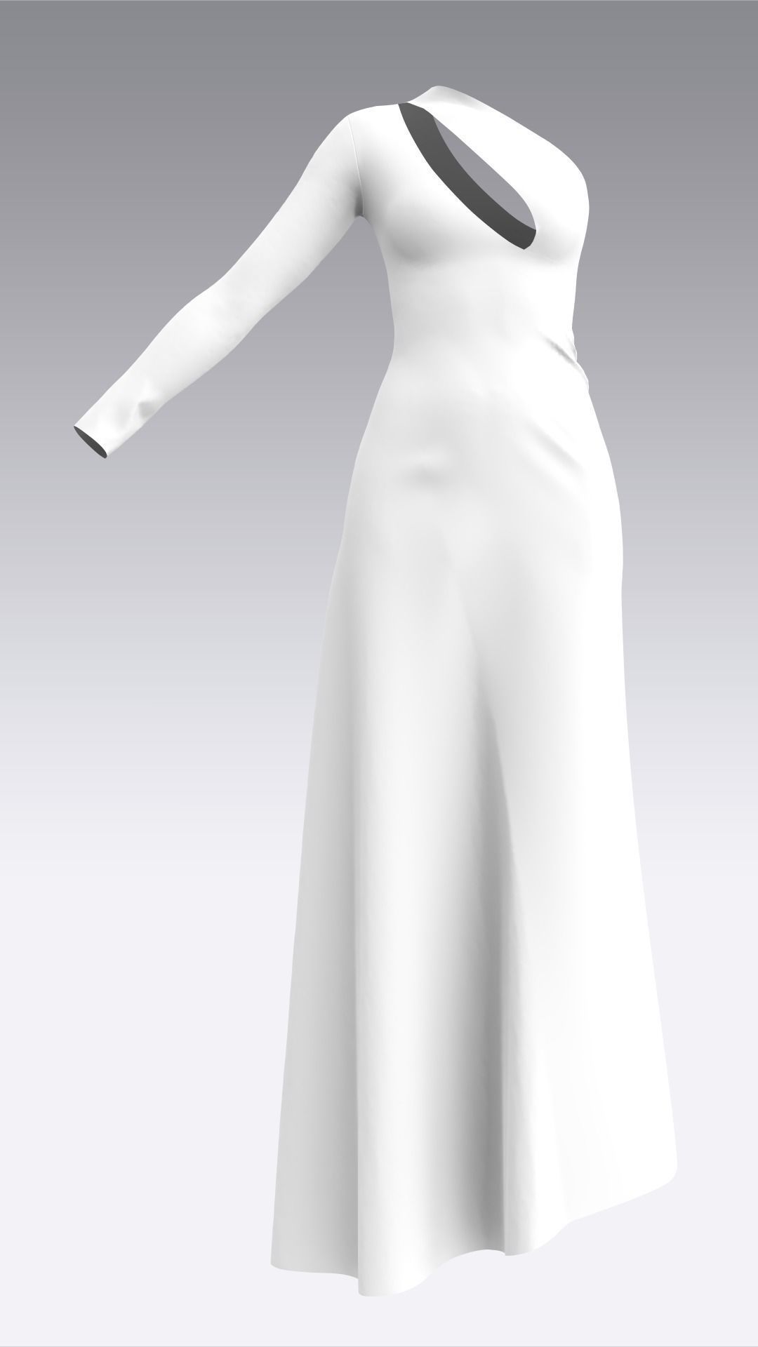 Dress Outfits MD CLO 3D ZPRJ ZPAC project files 3D model_9