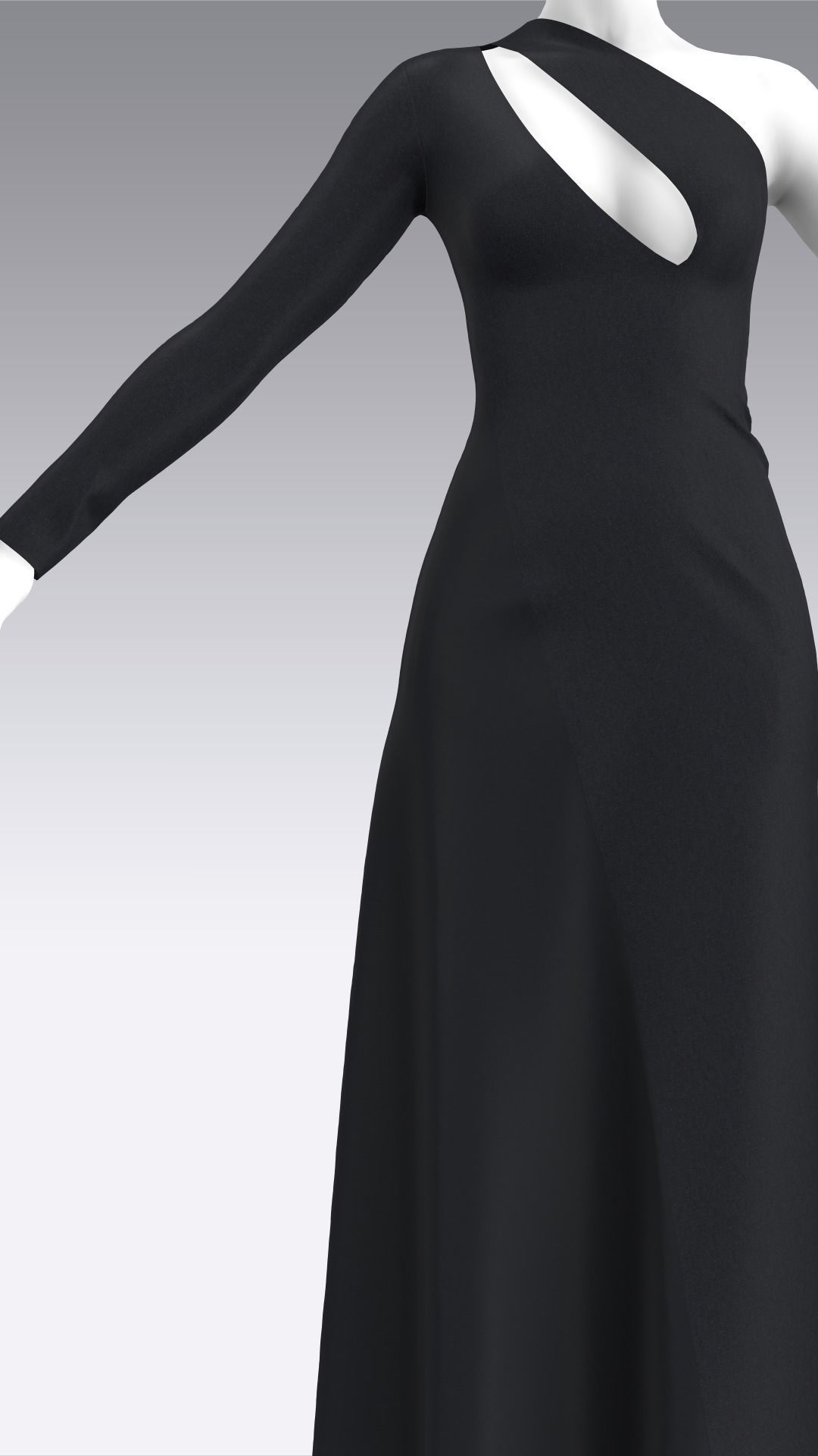 Dress Outfits MD CLO 3D ZPRJ ZPAC project files 3D model_34