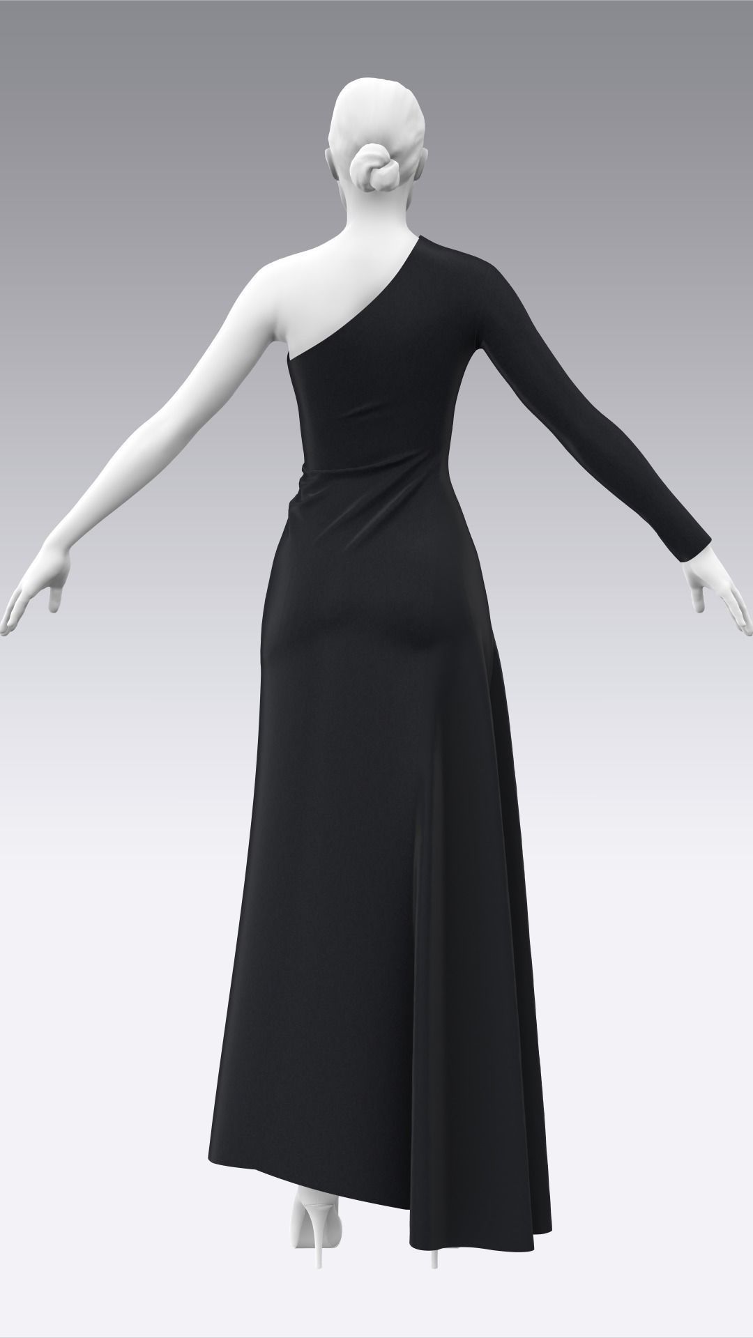 Dress Outfits MD CLO 3D ZPRJ ZPAC project files 3D model_33