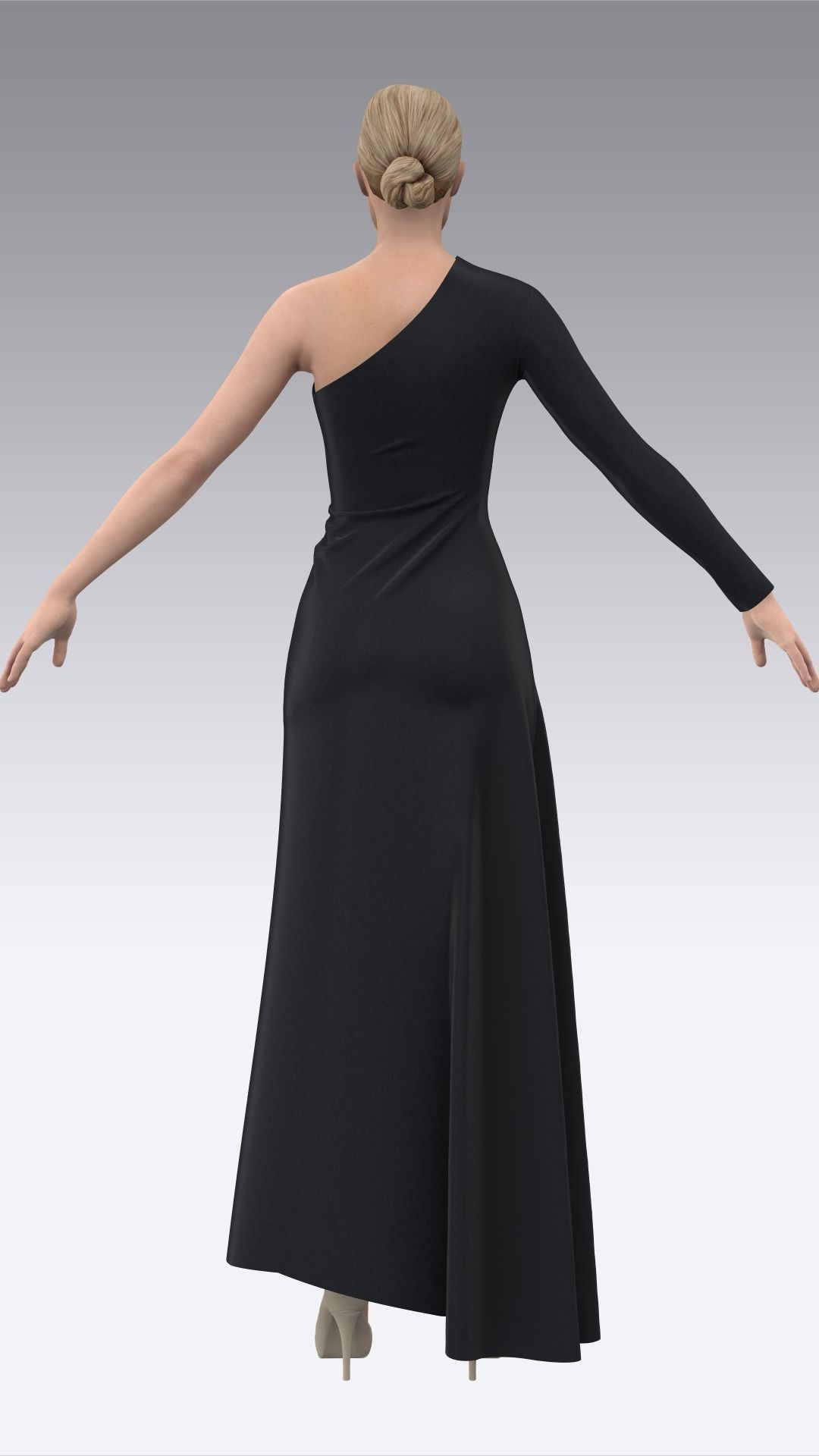 Dress Outfits MD CLO 3D ZPRJ ZPAC project files 3D model_23