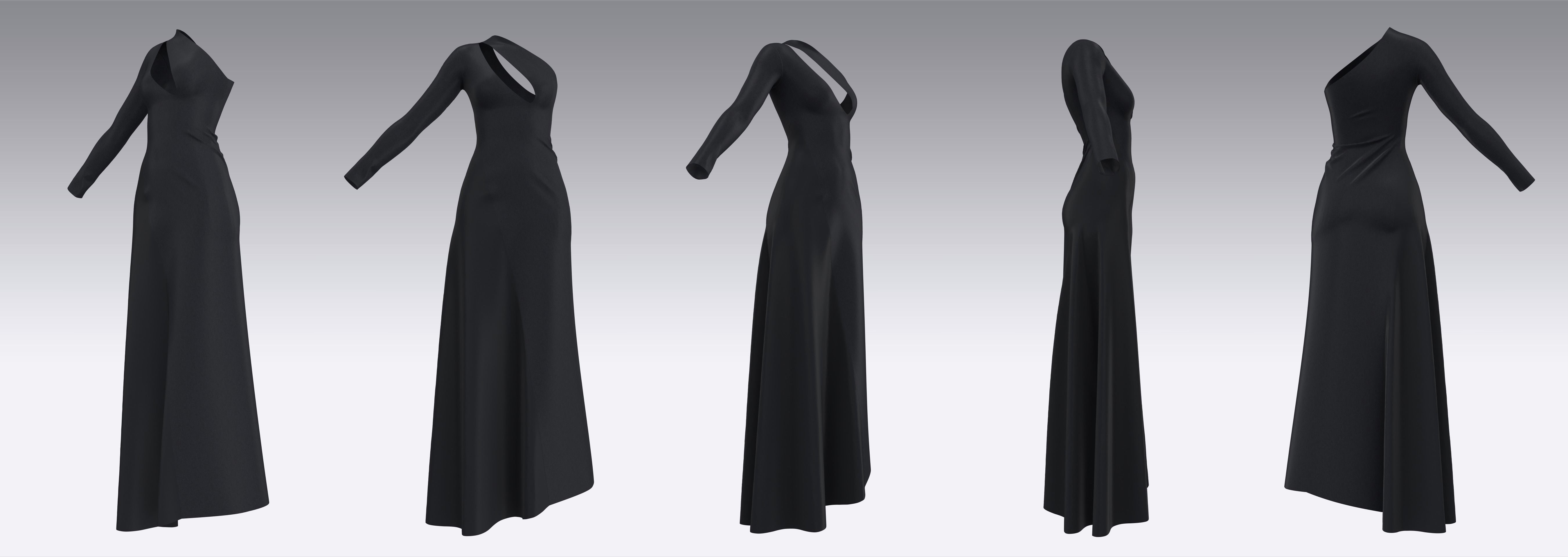 Dress Outfits MD CLO 3D ZPRJ ZPAC project files 3D model_5