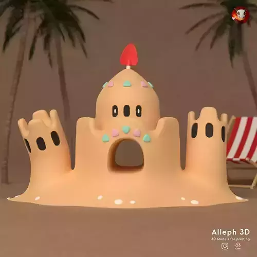 Pokemon palossand 3D print model