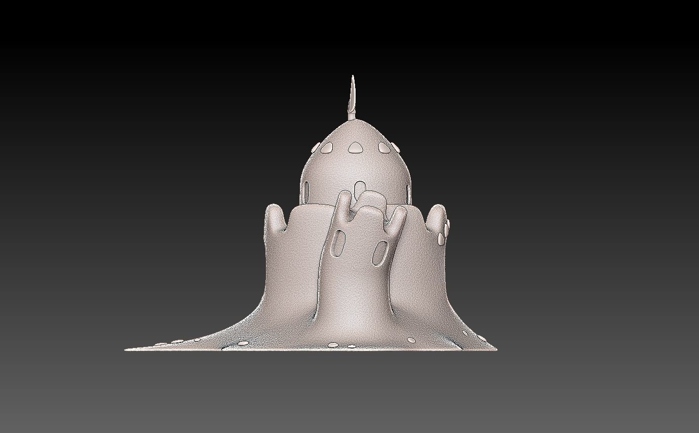 Pokemon palossand 3D print model_10