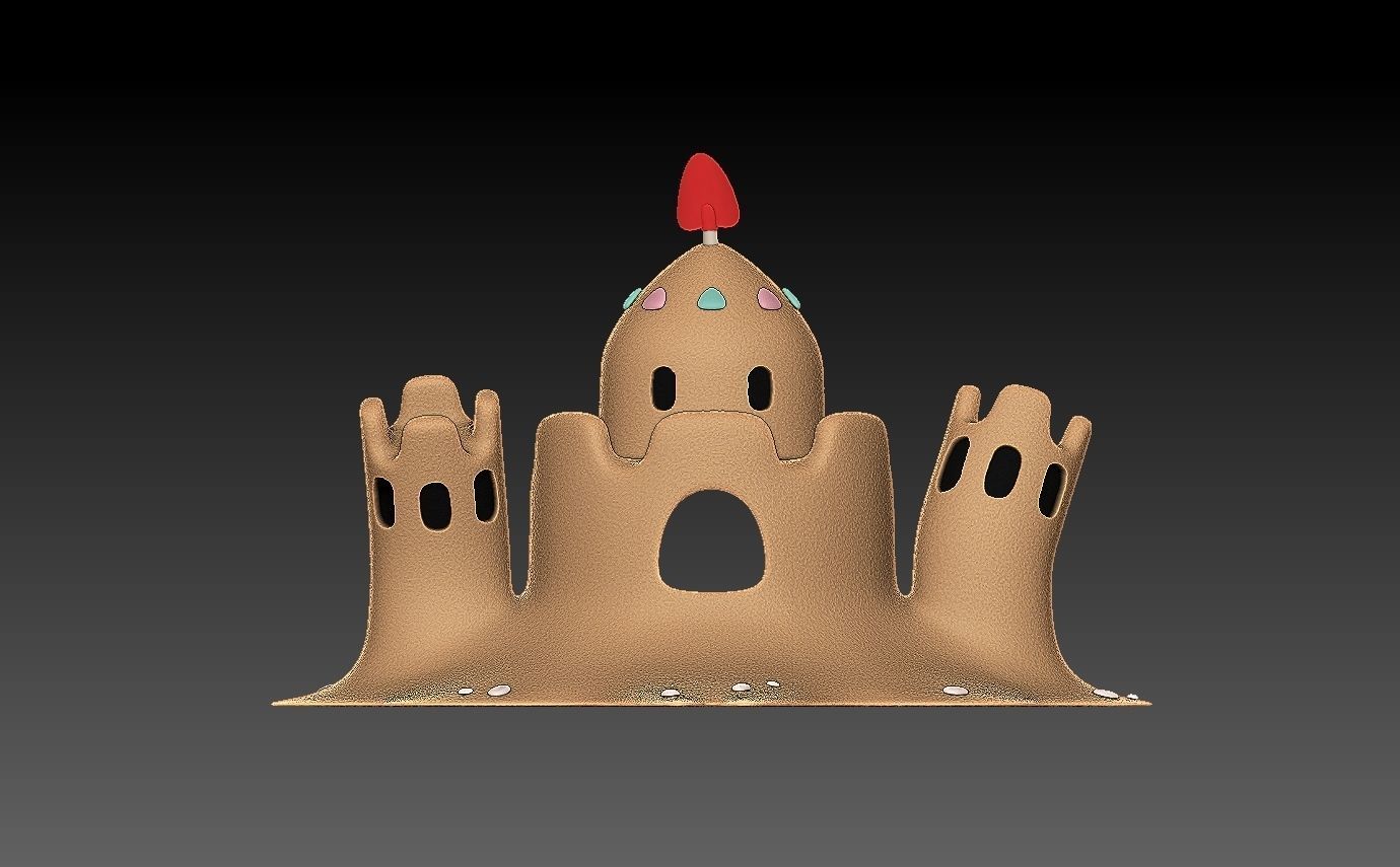 Pokemon palossand 3D print model_7