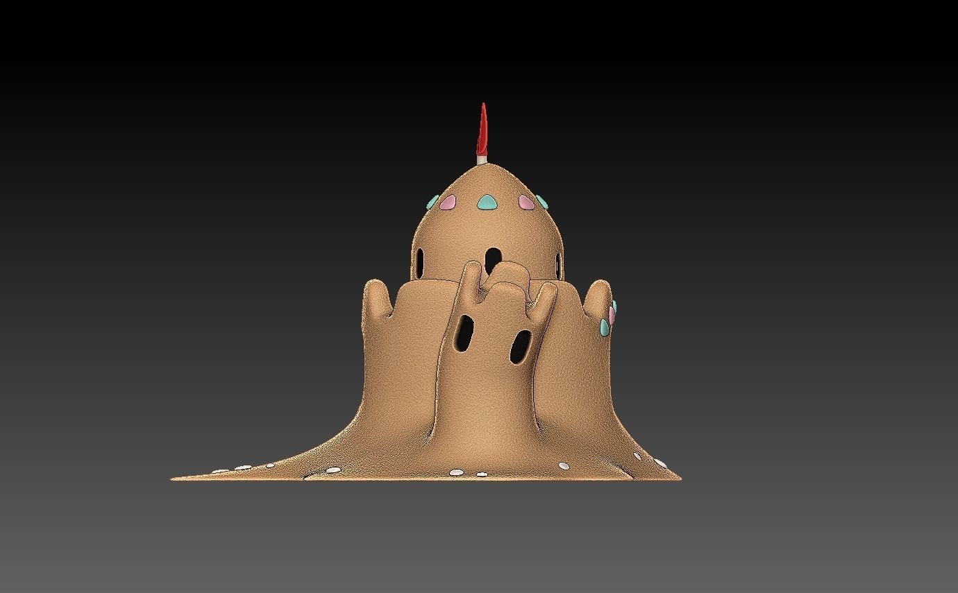 Pokemon palossand 3D print model_9