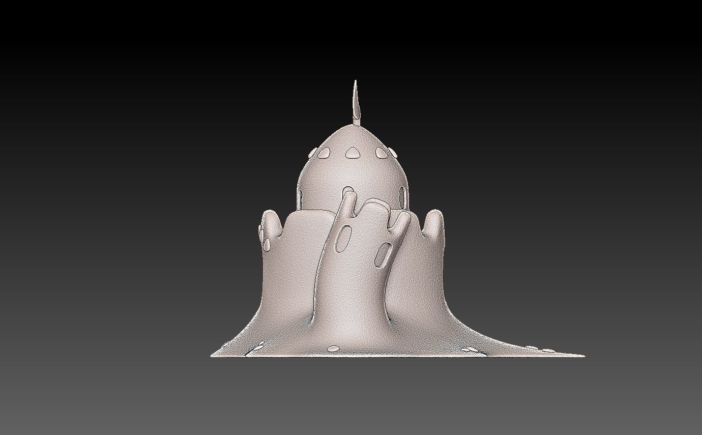 Pokemon sandygast evolution pack 3D print model_14