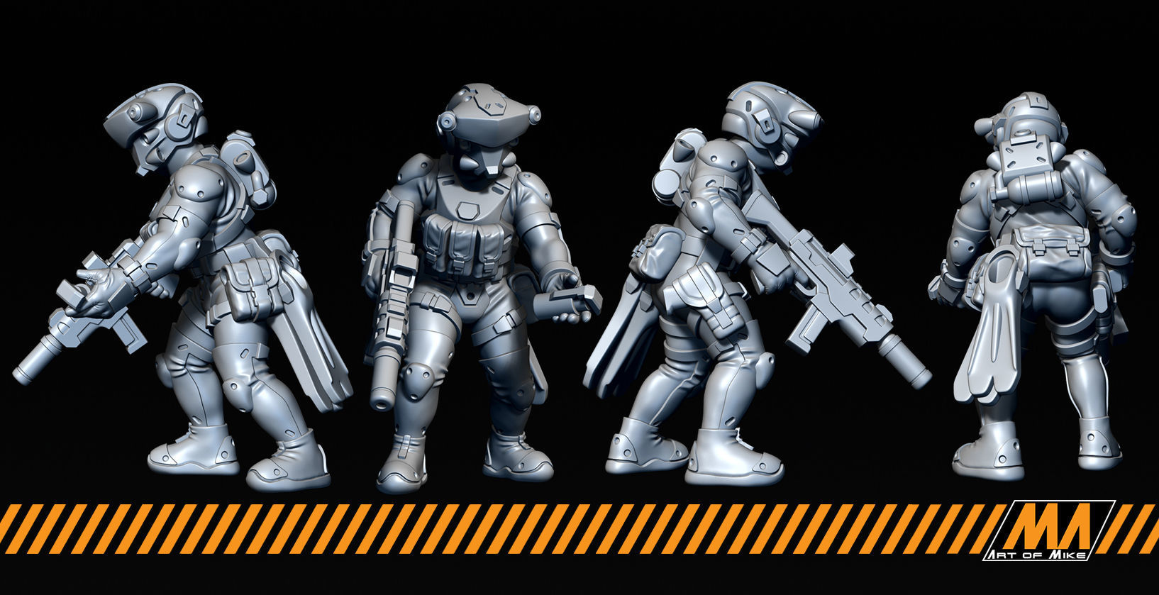 Devgru  3D print model_5