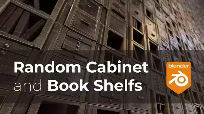 Random Cabinet and Book Shelfs Generator