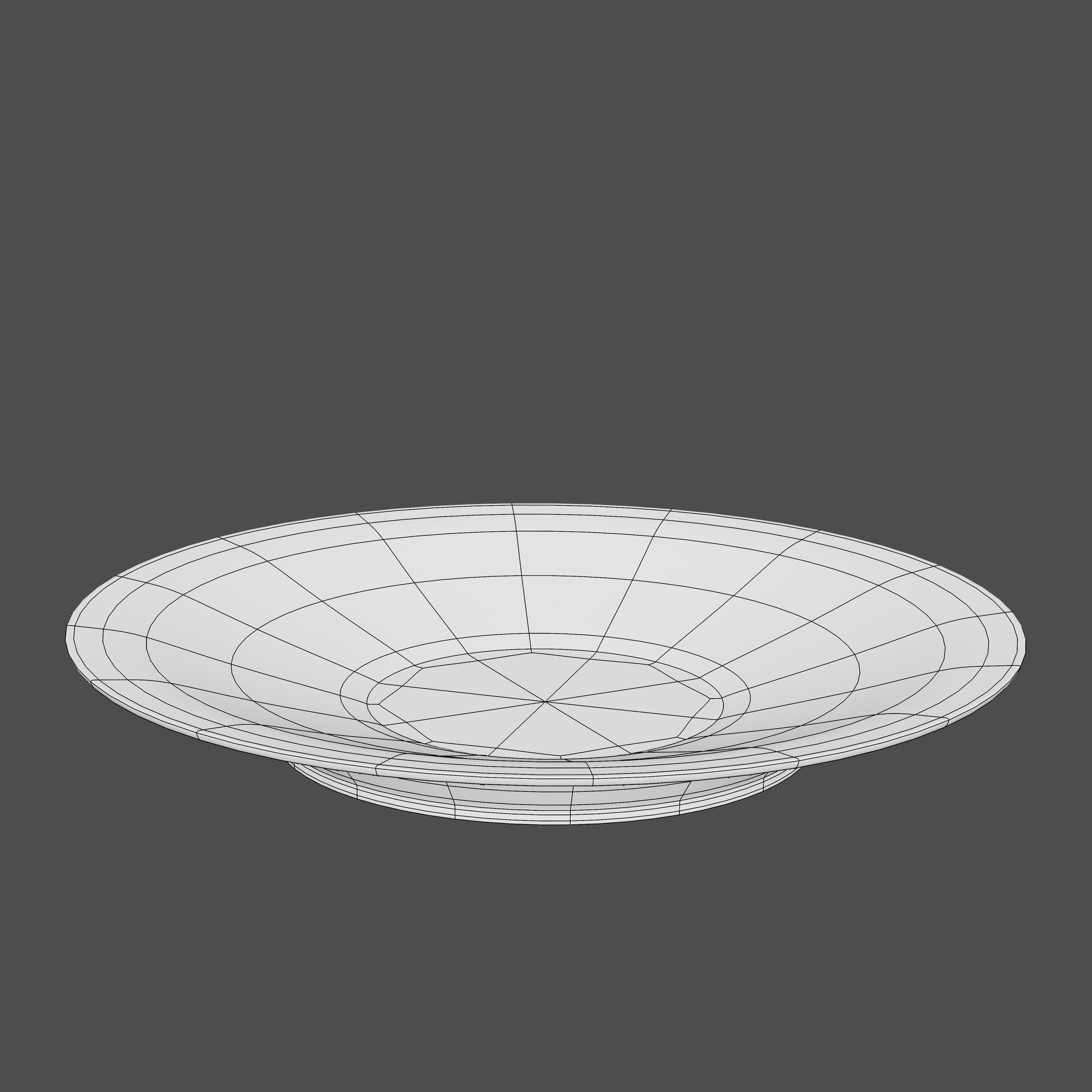 Cup and Saucer Set Free 3D model_9