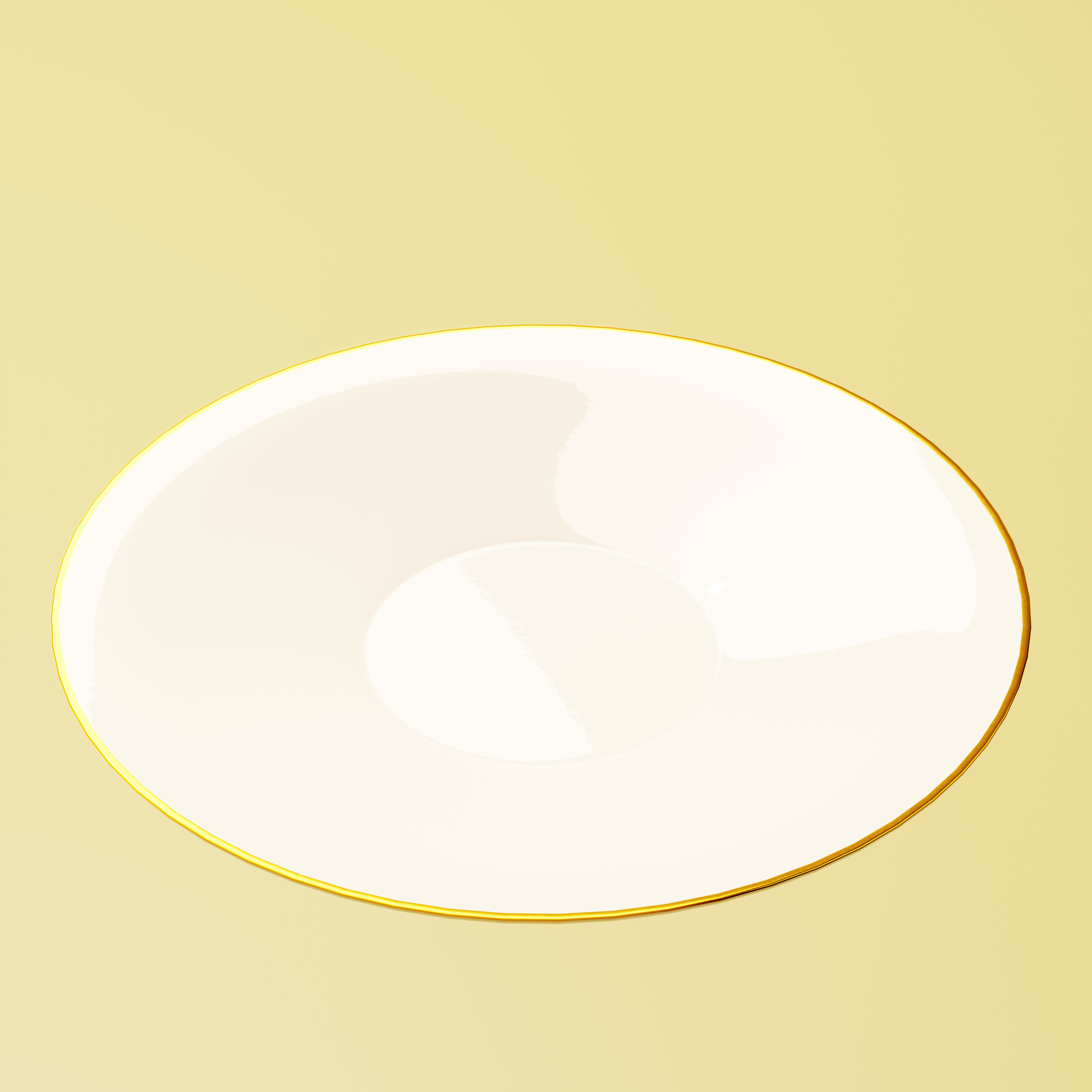 Cup and Saucer Set Free 3D model_3