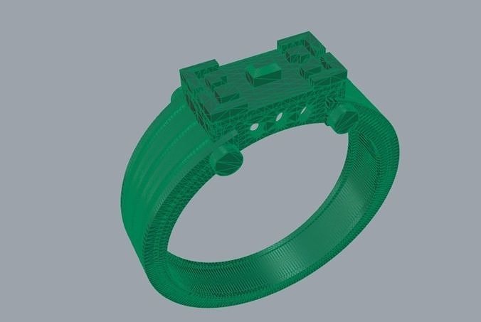 jewelry ring 3D print model