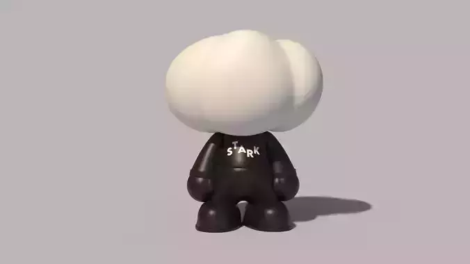 CLOUDY  an Art Toy By GloboStark 3D print model