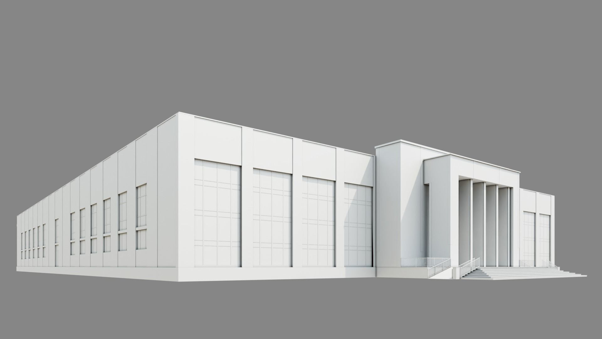 Sport Complex ID067 3D model_1