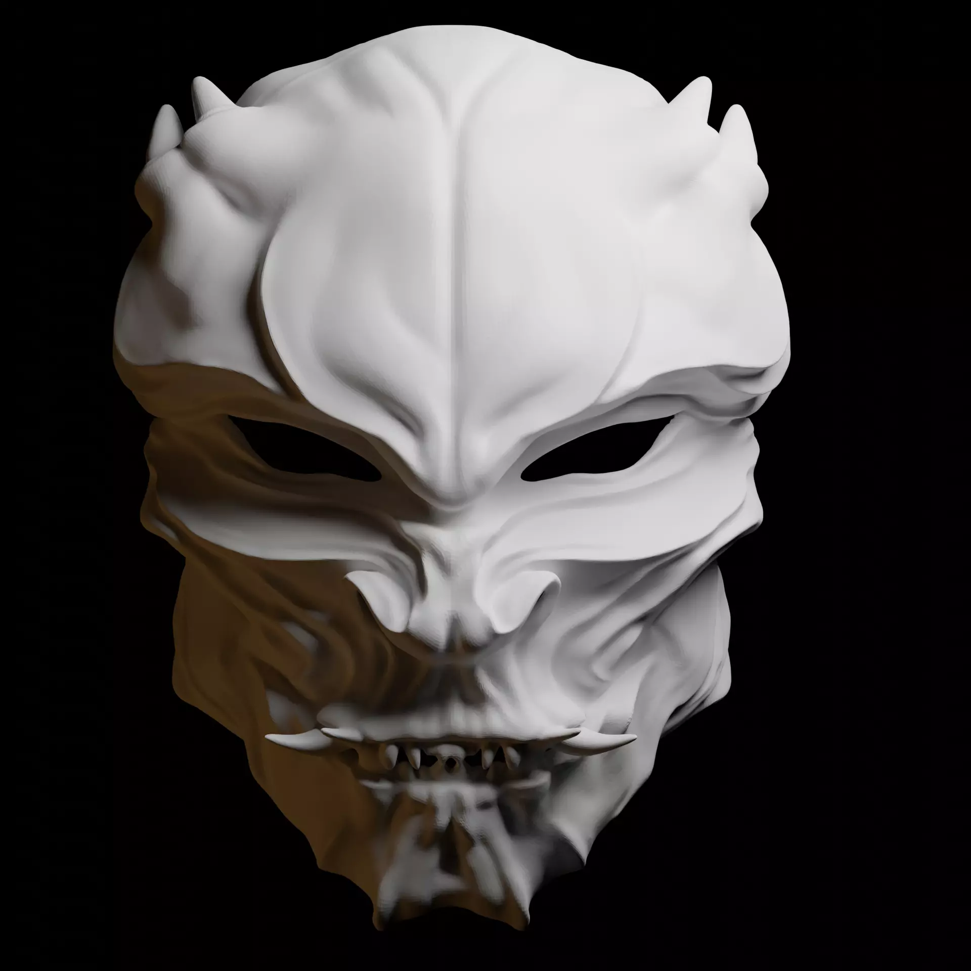 Oni mask Karakadimi 3D print model