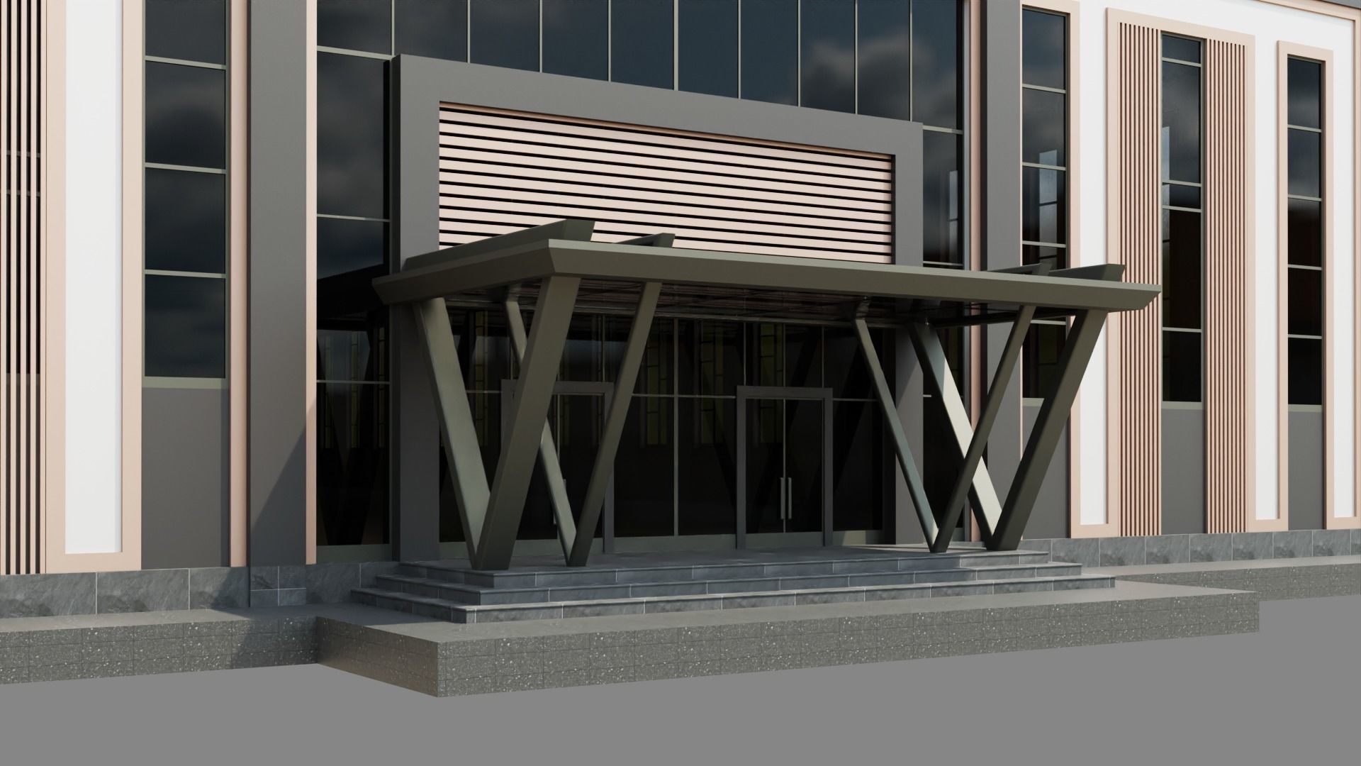 Sport Complex ID068 3D model_4