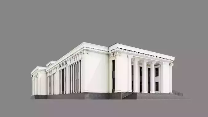 Theatre Building ID070 3D model