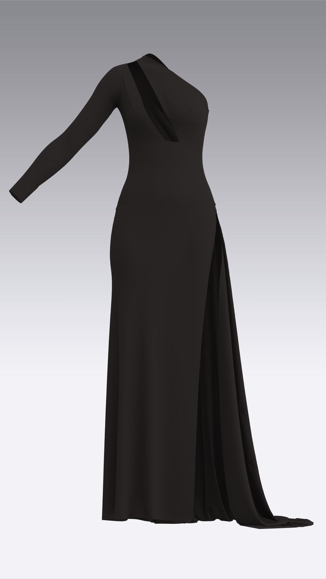 Dress Outfits MD CLO 3D ZPRJ ZPAC project files 3D model_34