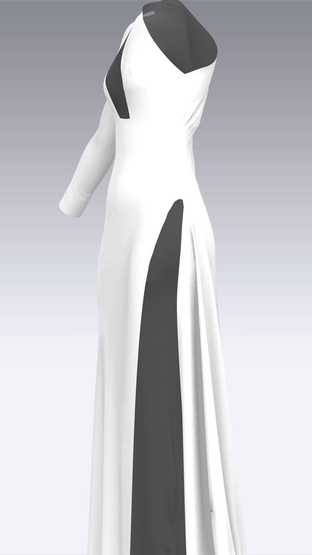 Dress Outfits MD CLO 3D ZPRJ ZPAC project files 3D model_11