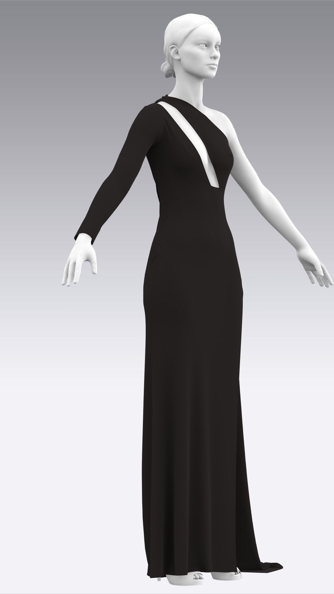 Dress Outfits MD CLO 3D ZPRJ ZPAC project files 3D model_20