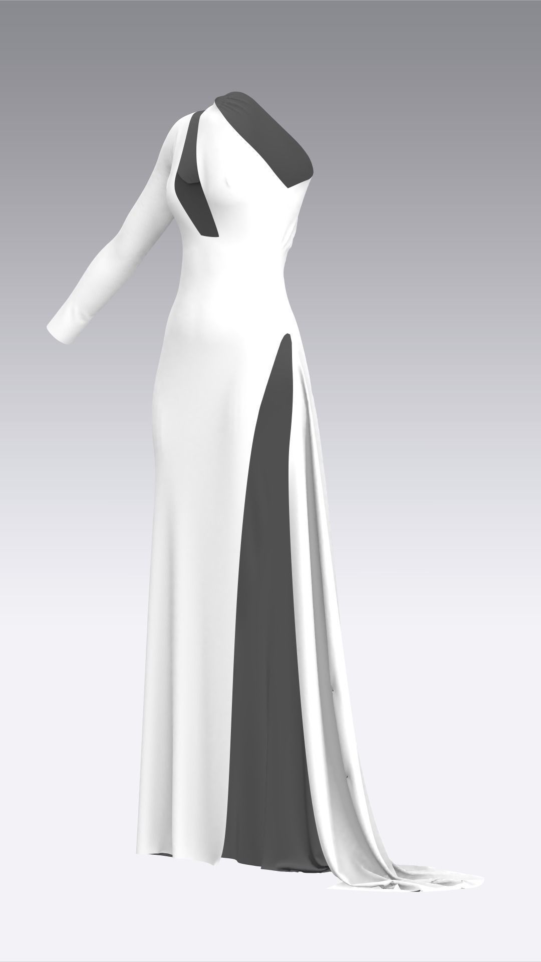 Dress Outfits MD CLO 3D ZPRJ ZPAC project files 3D model_29