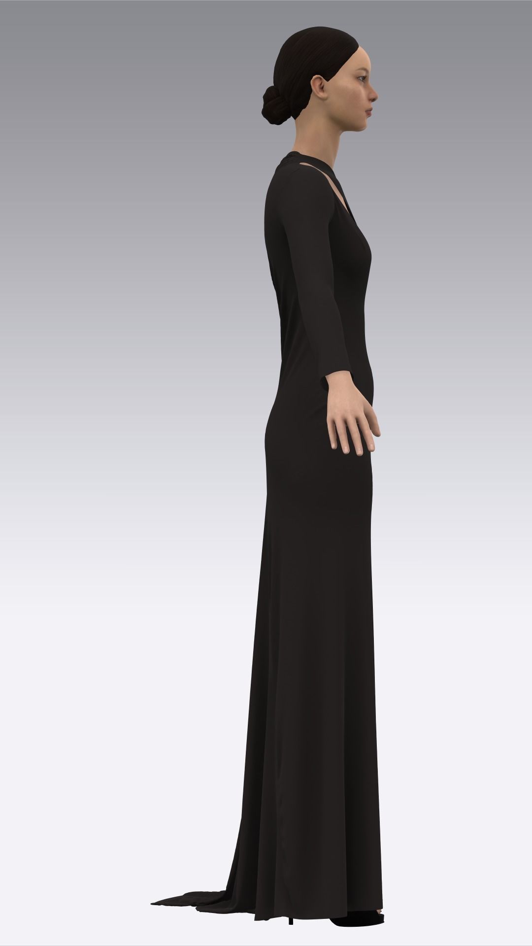 Dress Outfits MD CLO 3D ZPRJ ZPAC project files 3D model_24