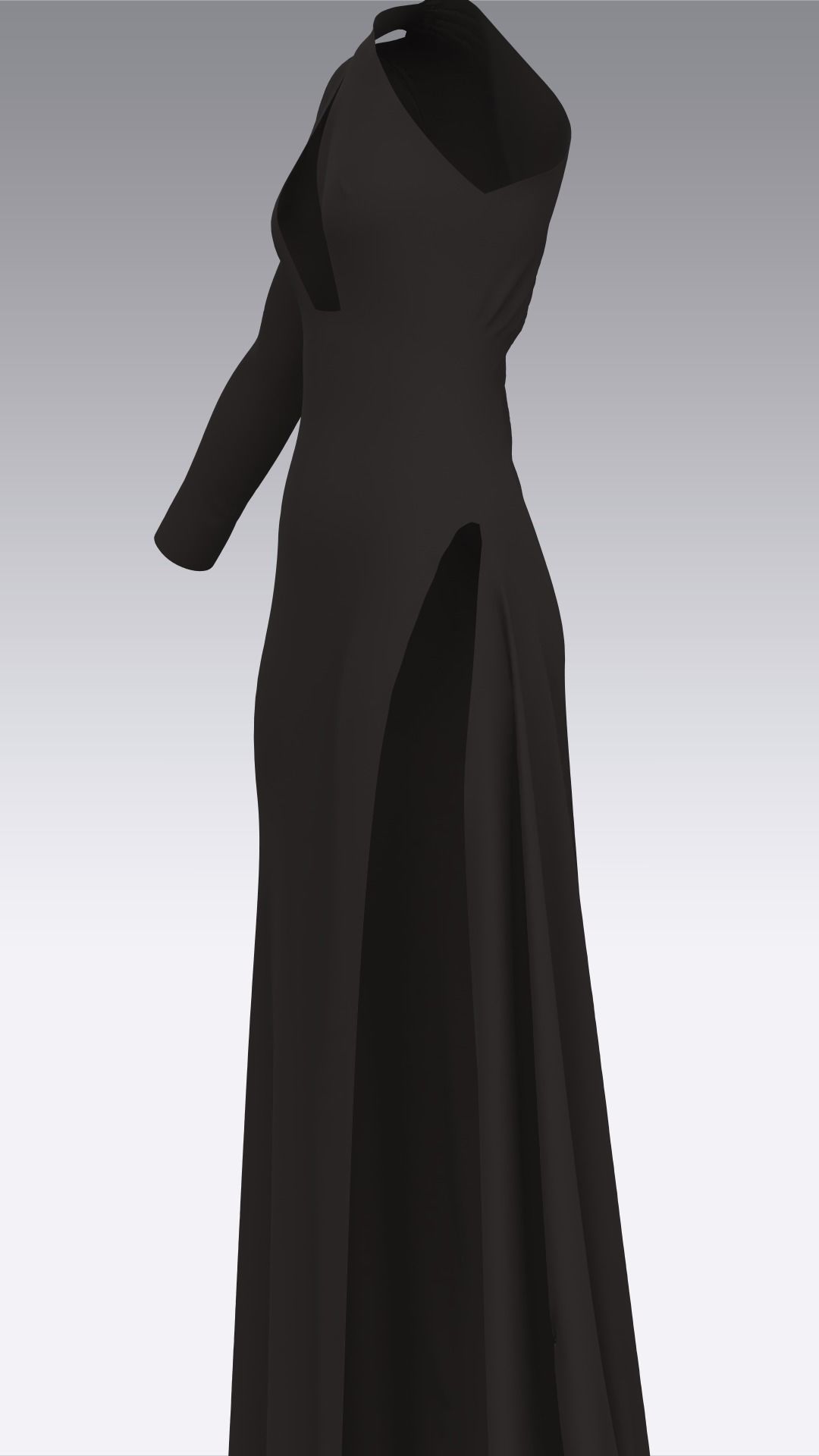 Dress Outfits MD CLO 3D ZPRJ ZPAC project files 3D model_37