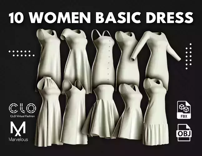 10 Basic Women Dress