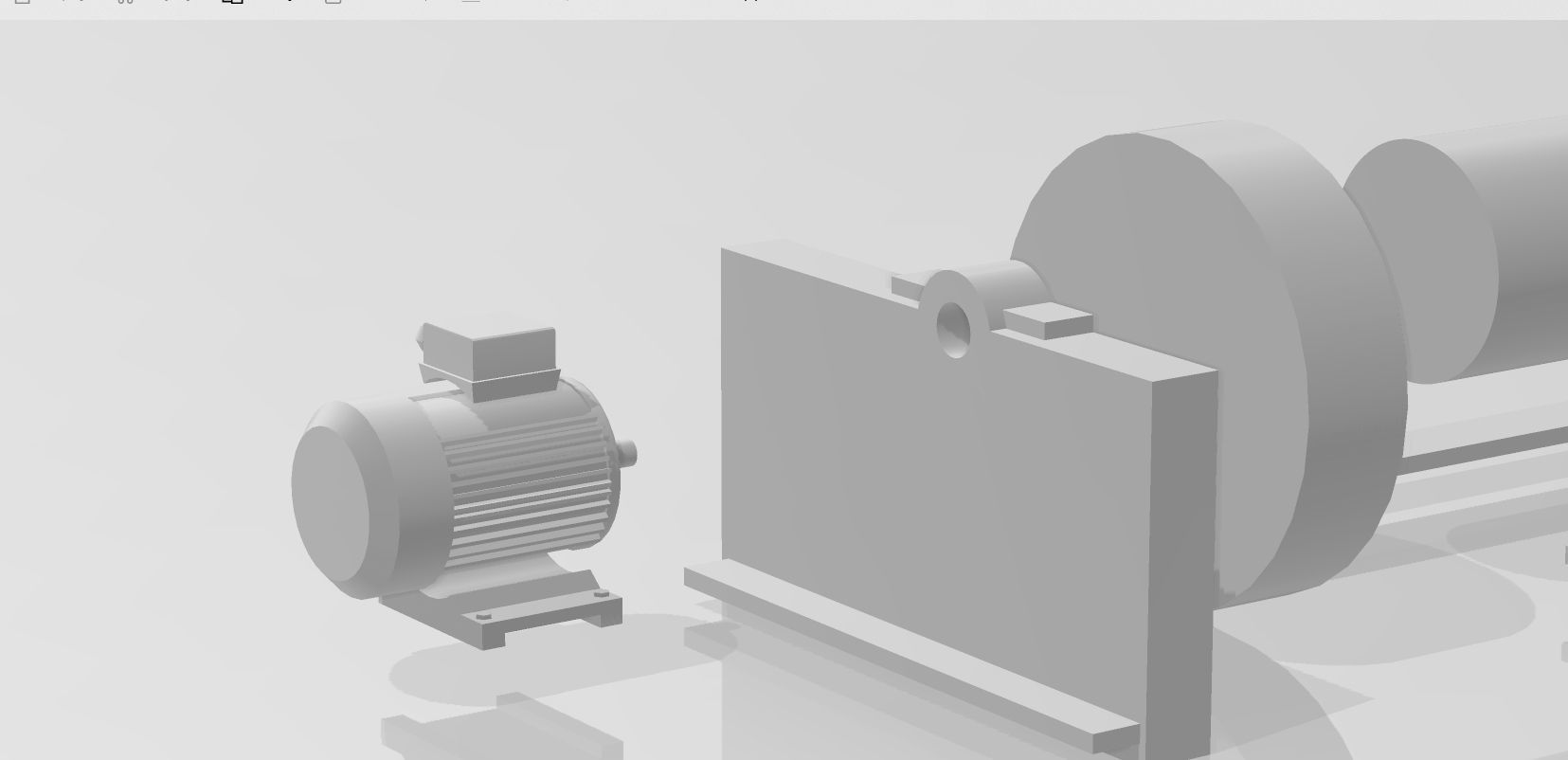 Towing winch Yorkshireman 3D print model_3