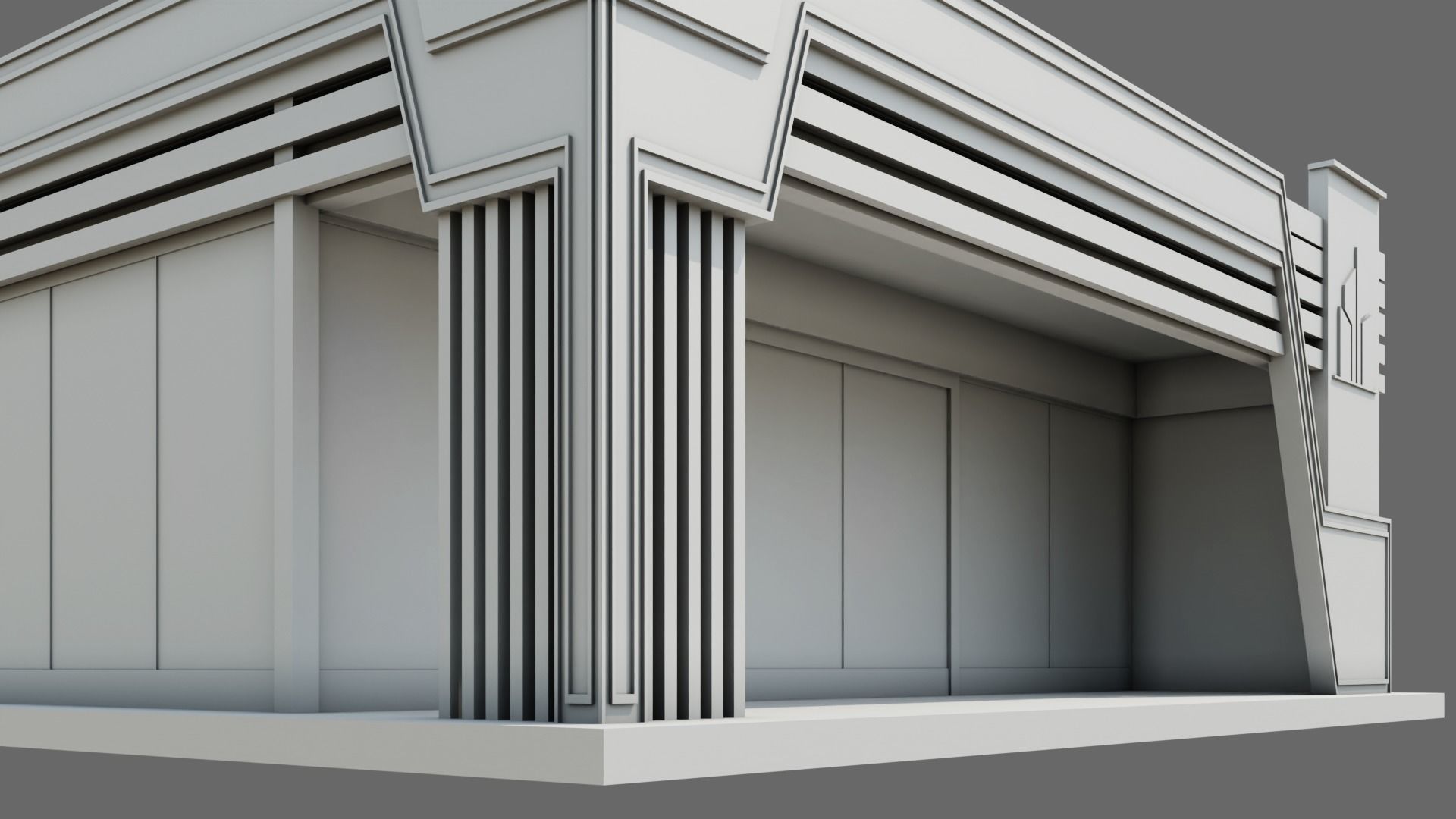 Glass Pavilion ID072 3D model_5