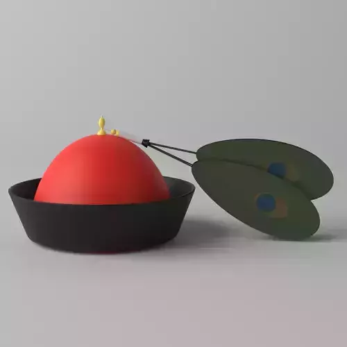 Chinese Qing Dynasty Official Hat