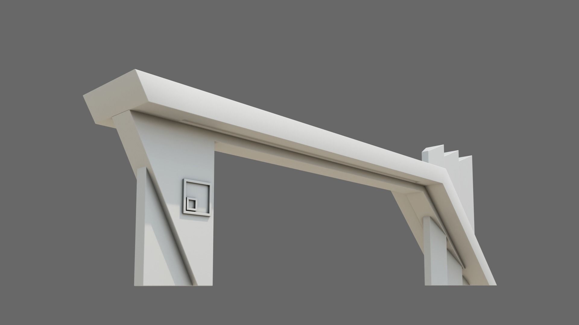 Main Gate ID074 Free 3D model_1