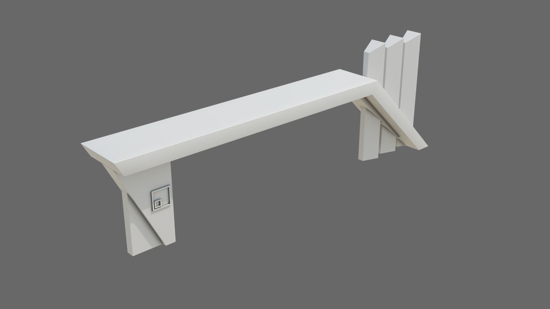 Main Gate ID074 Free 3D model_3