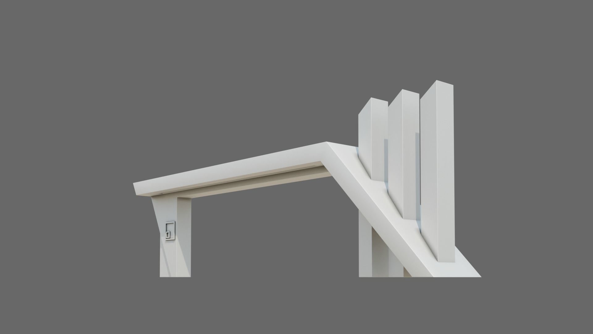 Main Gate ID074 Free 3D model_7