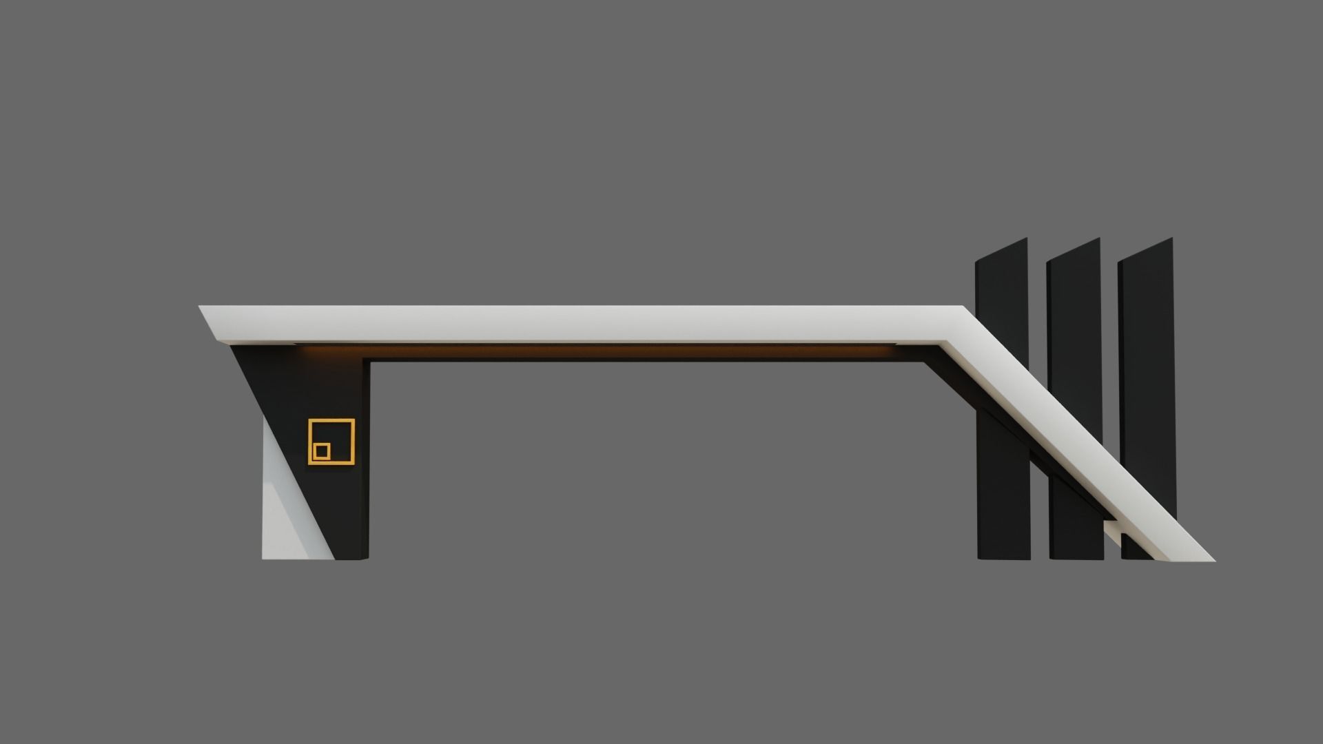 Main Gate ID074 Free 3D model_4