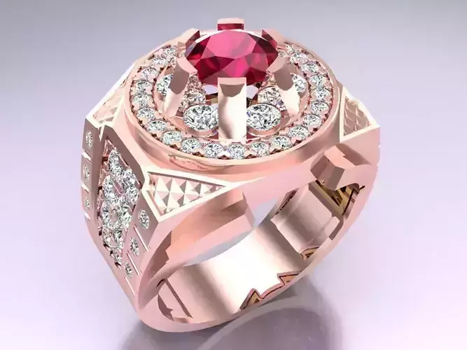 Diamond Rings - Mens Ring - N2436