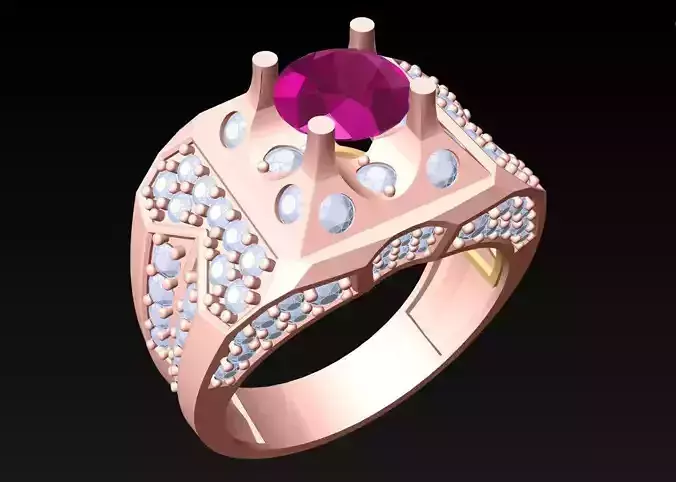 Diamond Rings - Mens Ring - N1014