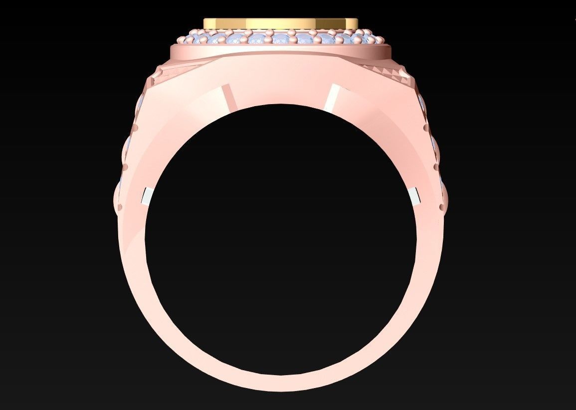 Crown Rings - Kings Rings - N2450 3D print model_6