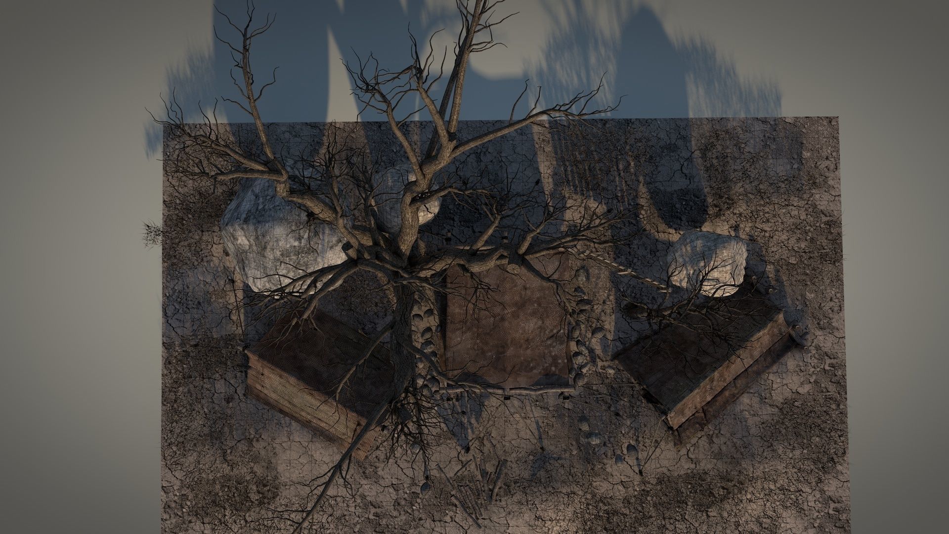 Survival Tent v8 3D model_23