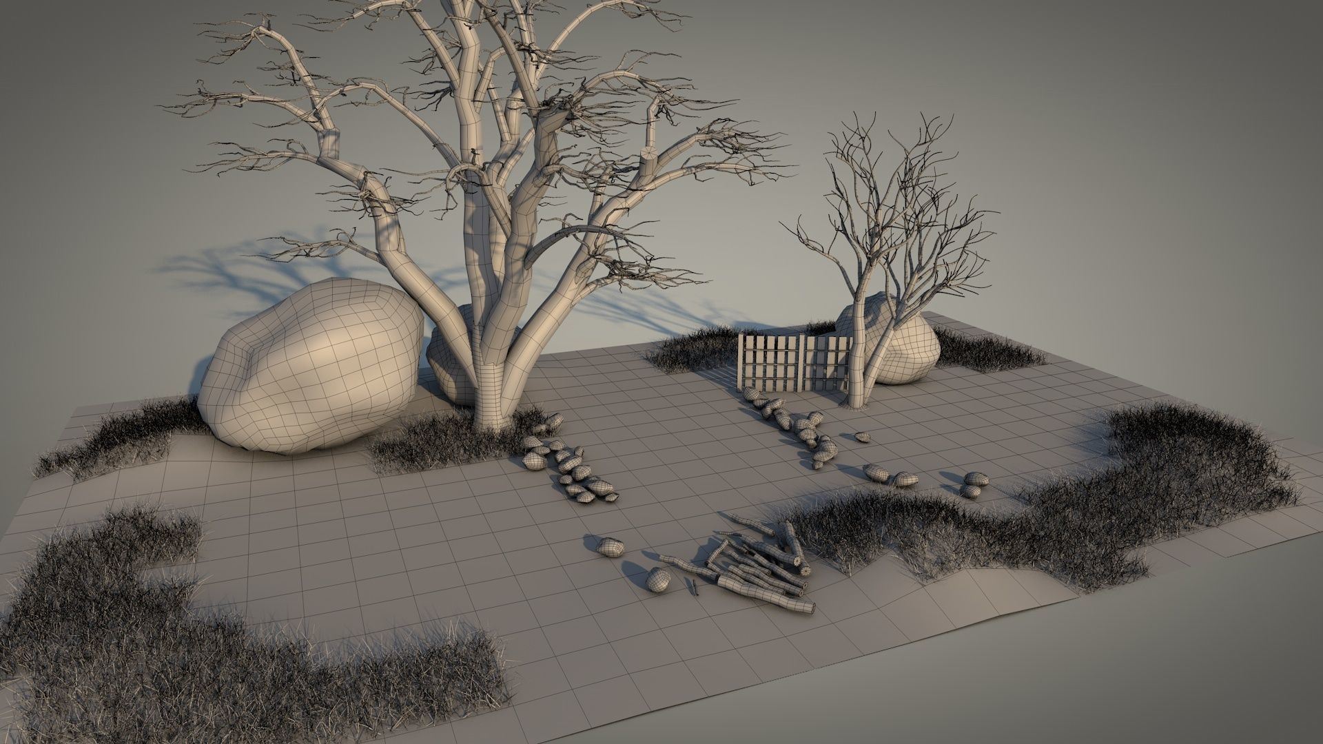 Survival Tent v8 3D model_12
