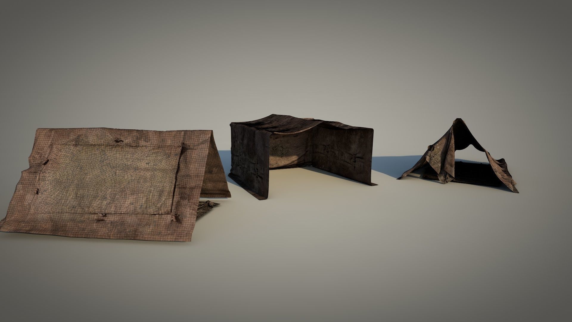 Survival Tent v8 3D model_19