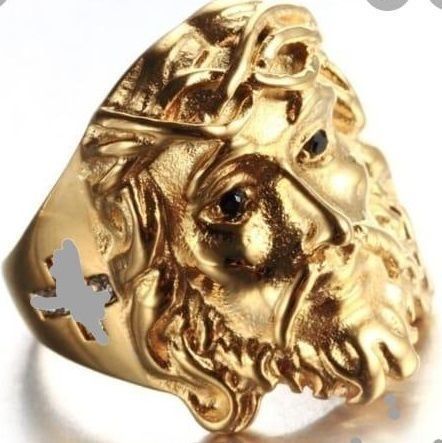 Jesus Ring 3D print model_3
