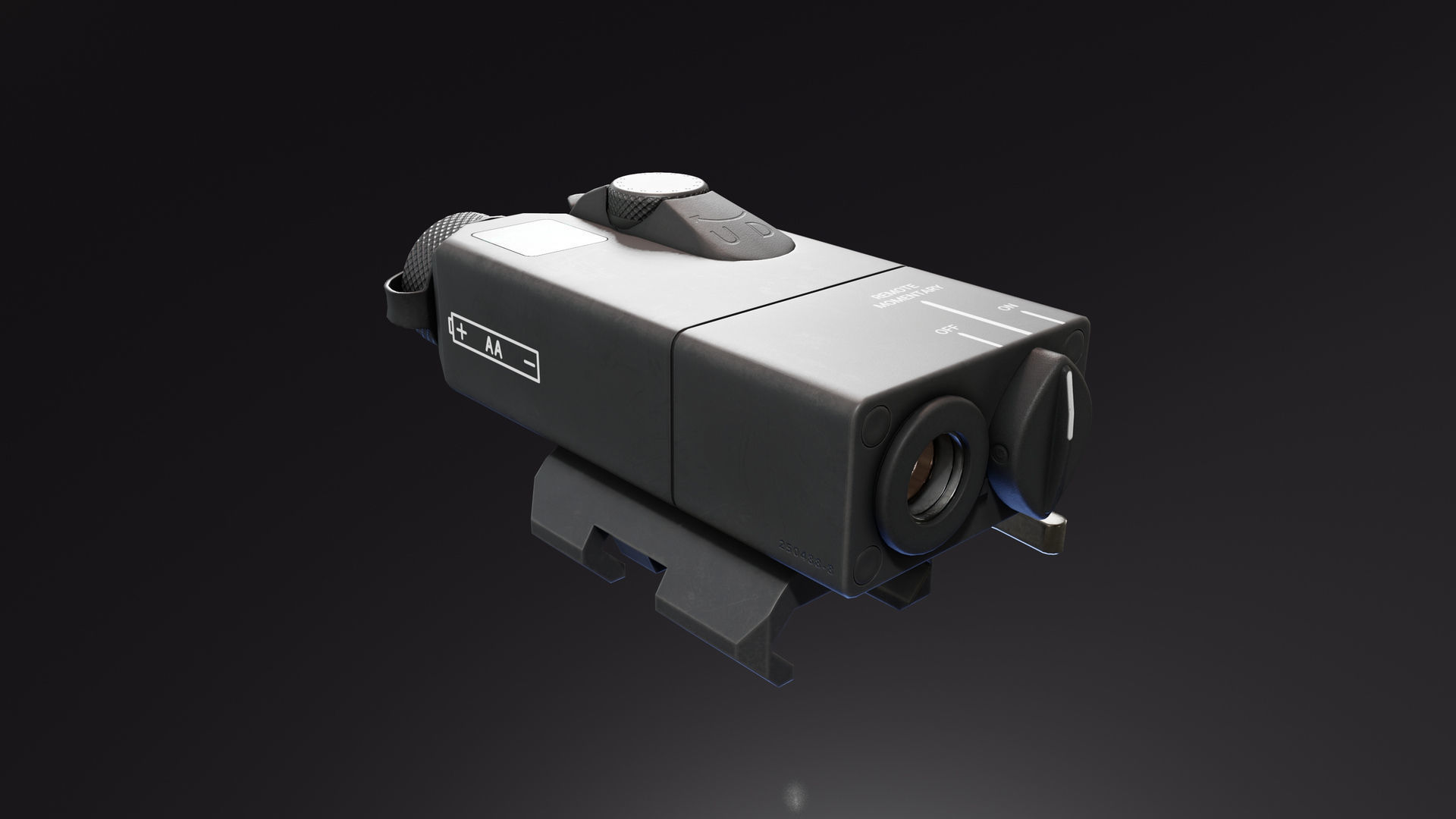 OTAL C IR Offset Aiming Laser Low-poly 3D model_1