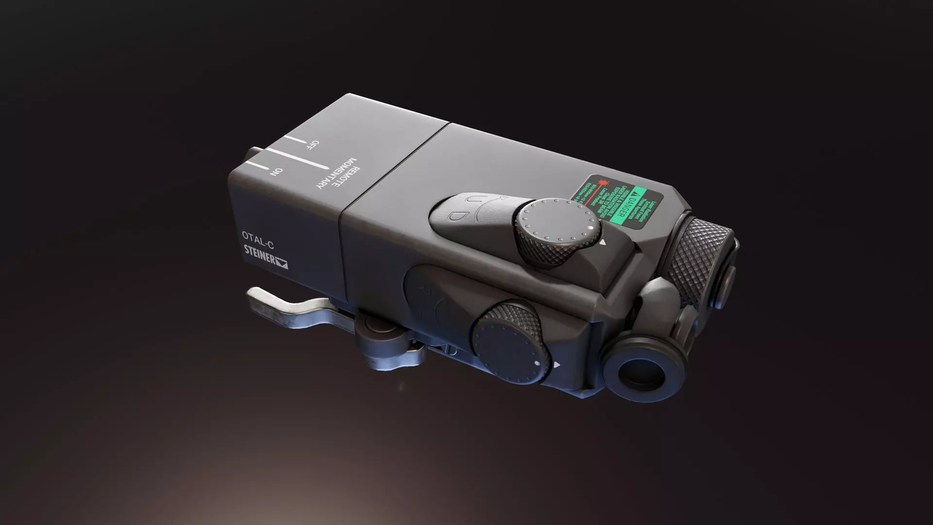 OTAL C IR Offset Aiming Laser Low-poly 3D model_0