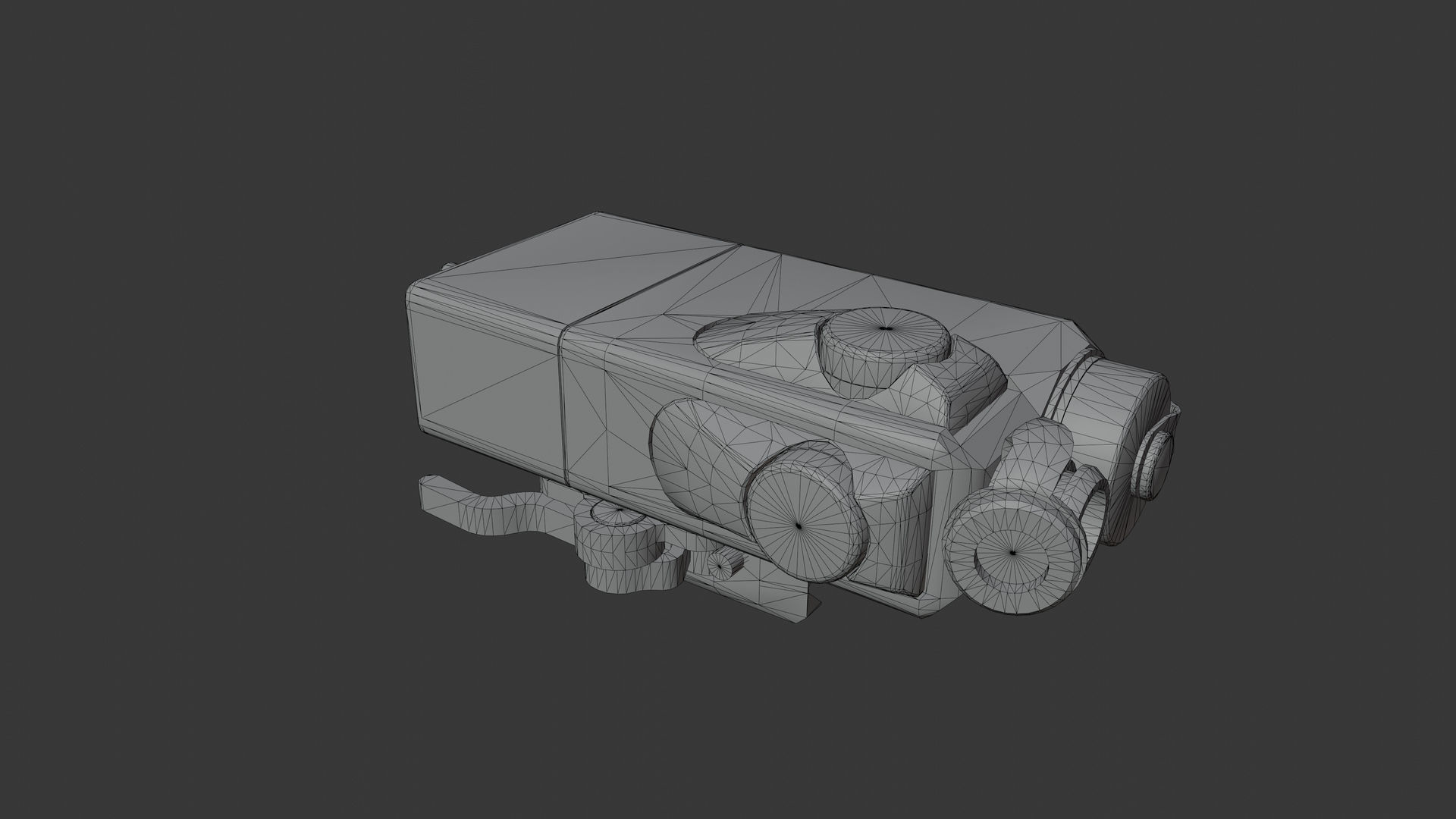 OTAL C IR Offset Aiming Laser Low-poly 3D model_6